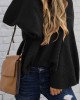 Women Autumn Knitted Bell Sleeve Casual Pullover Sweaters Women Autumn Knitted Bell Sleeve Casual Pullover Sweaters